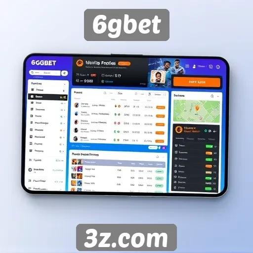 Interface do usuário do 6gbet e sua usabilidade